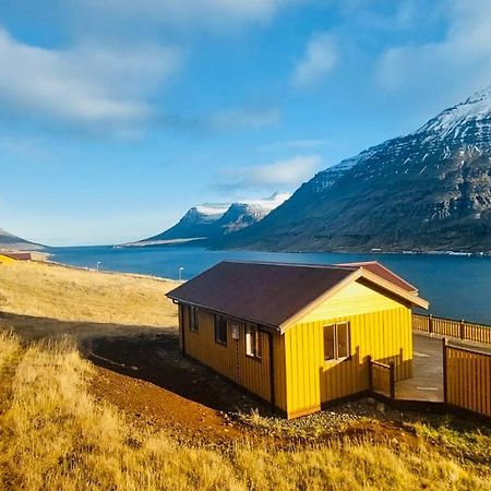 Langahlid Cottages & Hot Tubs Seyðisfjörður Bagian luar foto