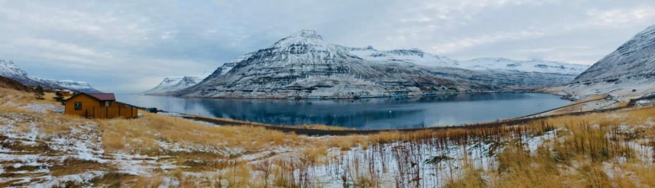 Langahlid Cottages & Hot Tubs Seyðisfjörður Bagian luar foto