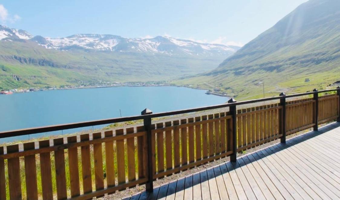 Langahlid Cottages & Hot Tubs Seyðisfjörður Bagian luar foto