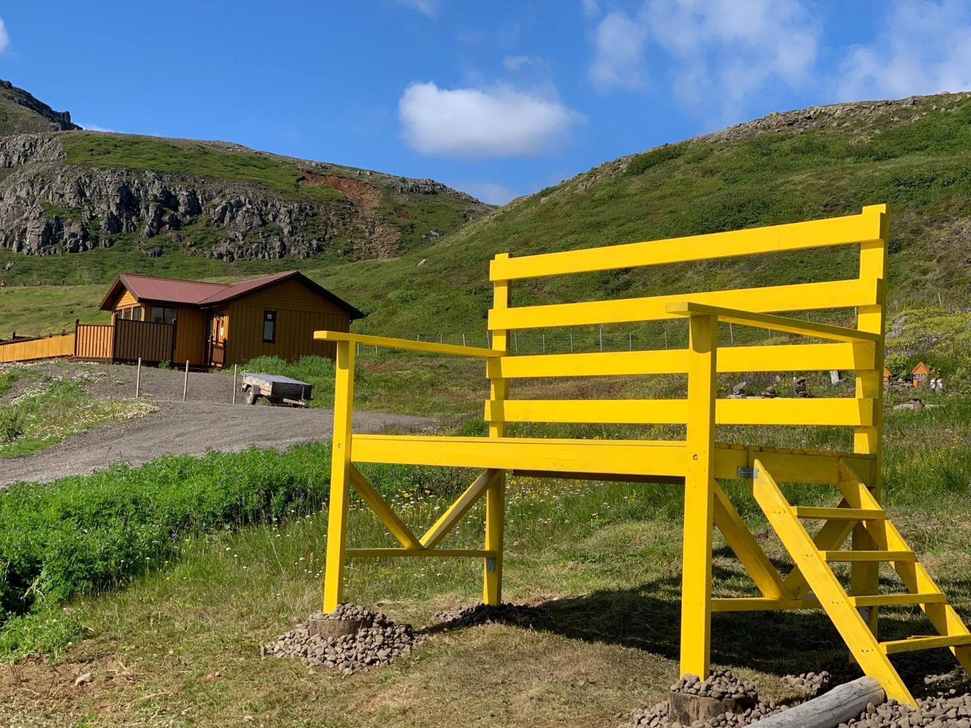 Langahlid Cottages & Hot Tubs Seyðisfjörður Bagian luar foto